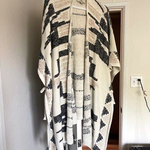 Lucky Brand Poncho Sweater